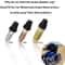 Brake Bleeder Hose Kit One Way NonReturn Valve For Motorcycle Brake And Clutch 4