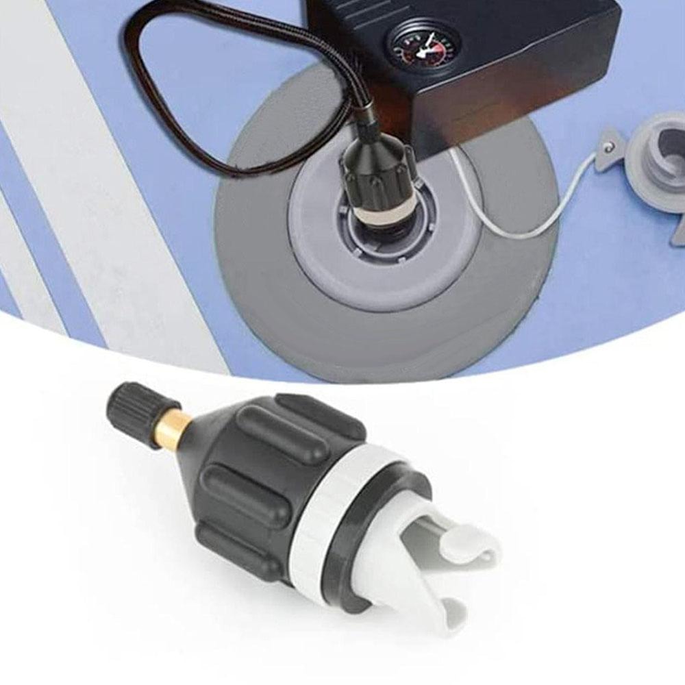 Inflatable Boat SUP Pump Adapter QuickConnect Air Pump Valve For StandUp Paddle Board Kayak 1