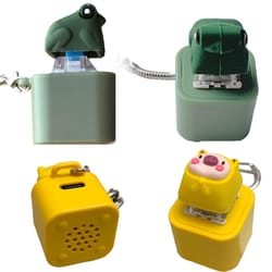 frog, pig, or dog fidget toy keychain with colorful lights – rechargeable stress reliever and sensory fun toy with anima