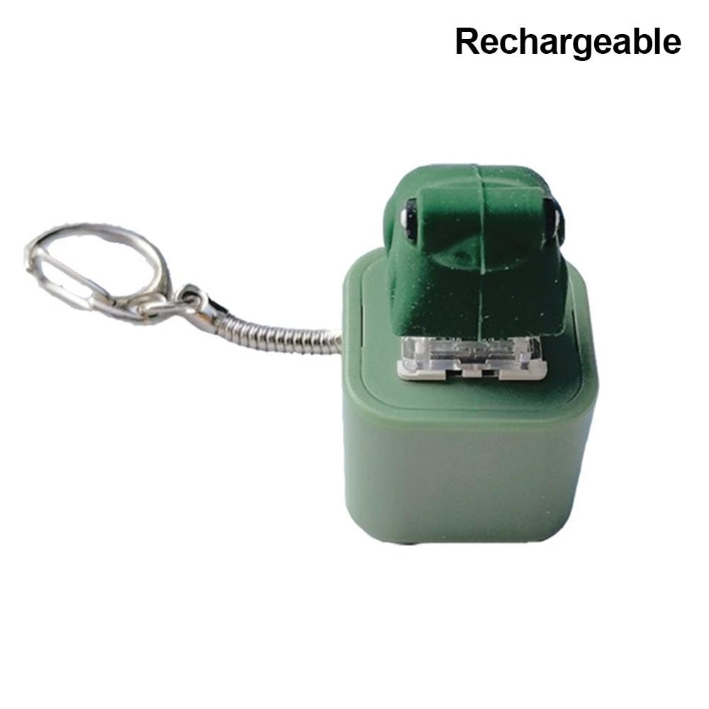 Frog Pig Or Dog Fidget Toy Keychain With Colorful Lights Rechargeable Stress Reliever And Sensory 3