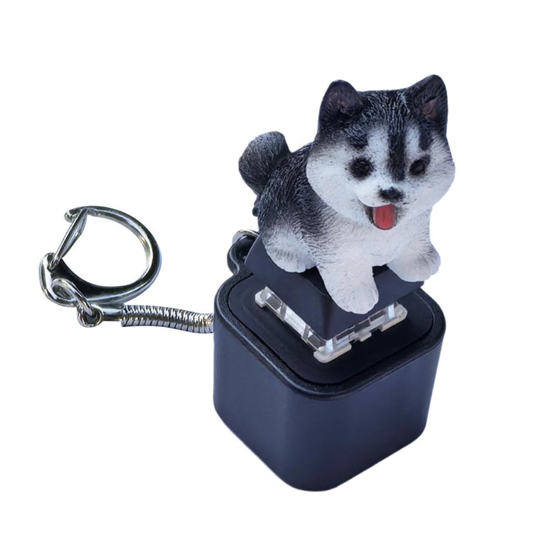 Frog Pig Or Dog Fidget Toy Keychain With Colorful Lights Rechargeable Stress Reliever And Sensory 4