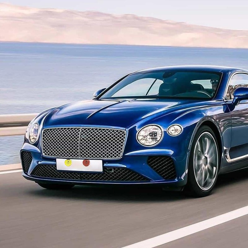 Gel Stickers For German License Plates UV Resistant Car Badge Emblem Waterproof Raised Decals 1