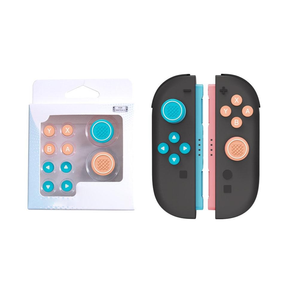 Colorful Silicone Thumb Button Caps For Switch Joysticks Customizable Comfortable Controller Acce 4
