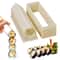 Reusable Sushi Maker Kit Round Square Heartshaped Kimbap Sushi Roll Molds Sushi Making Tools For 1