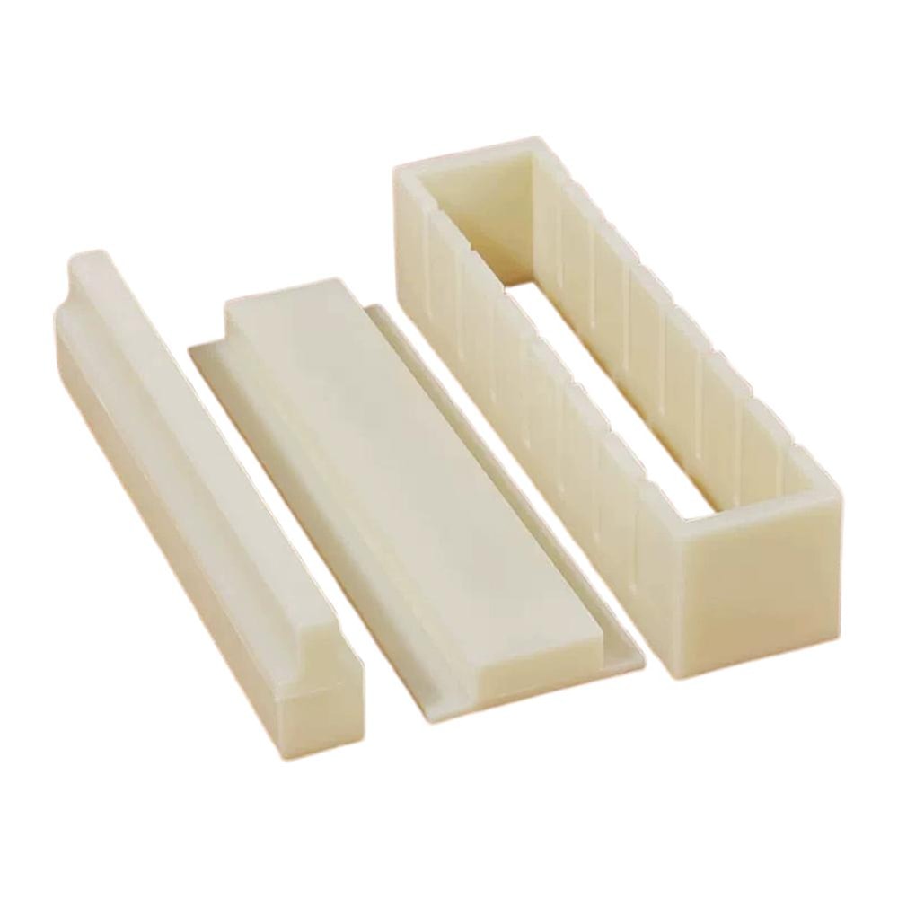 Reusable Sushi Maker Kit Round Square Heartshaped Kimbap Sushi Roll Molds Sushi Making Tools For 4