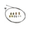 Universal Motorcycle Emergency Throttle Cable Repair Kit For Clutch Throttle And Brake Cables 0