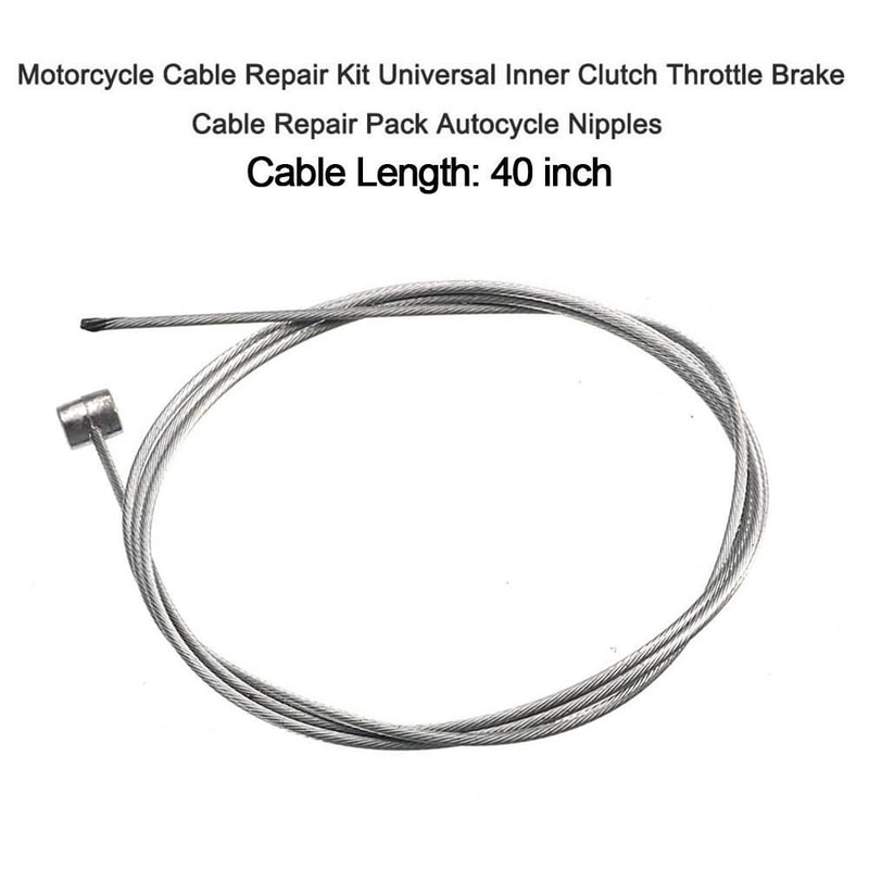 Universal Motorcycle Emergency Throttle Cable Repair Kit For Clutch Throttle And Brake Cables 4
