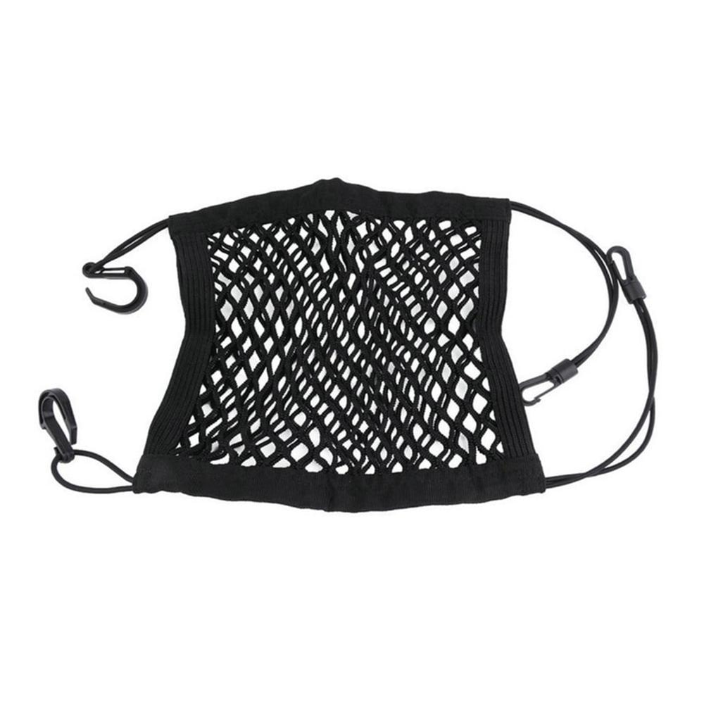 Universal Motorcycle Cargo Net Adjustable Luggage Helmet Storage Net For Bikes Scooters ATVs Car 1