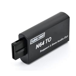 hdmi-compatible converter adapter with audio output for n64/snes/ngc – plug and play, no loss hd signal conversion