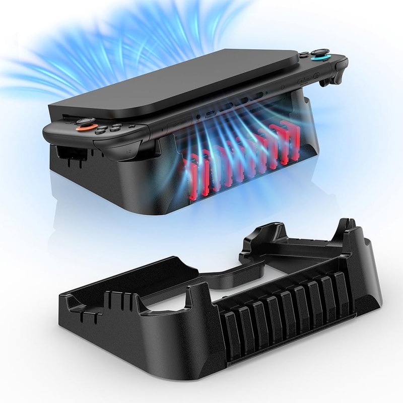 Horizontal Dock Stand For Switch OLED Universal Console Base With Game Card Storage 1