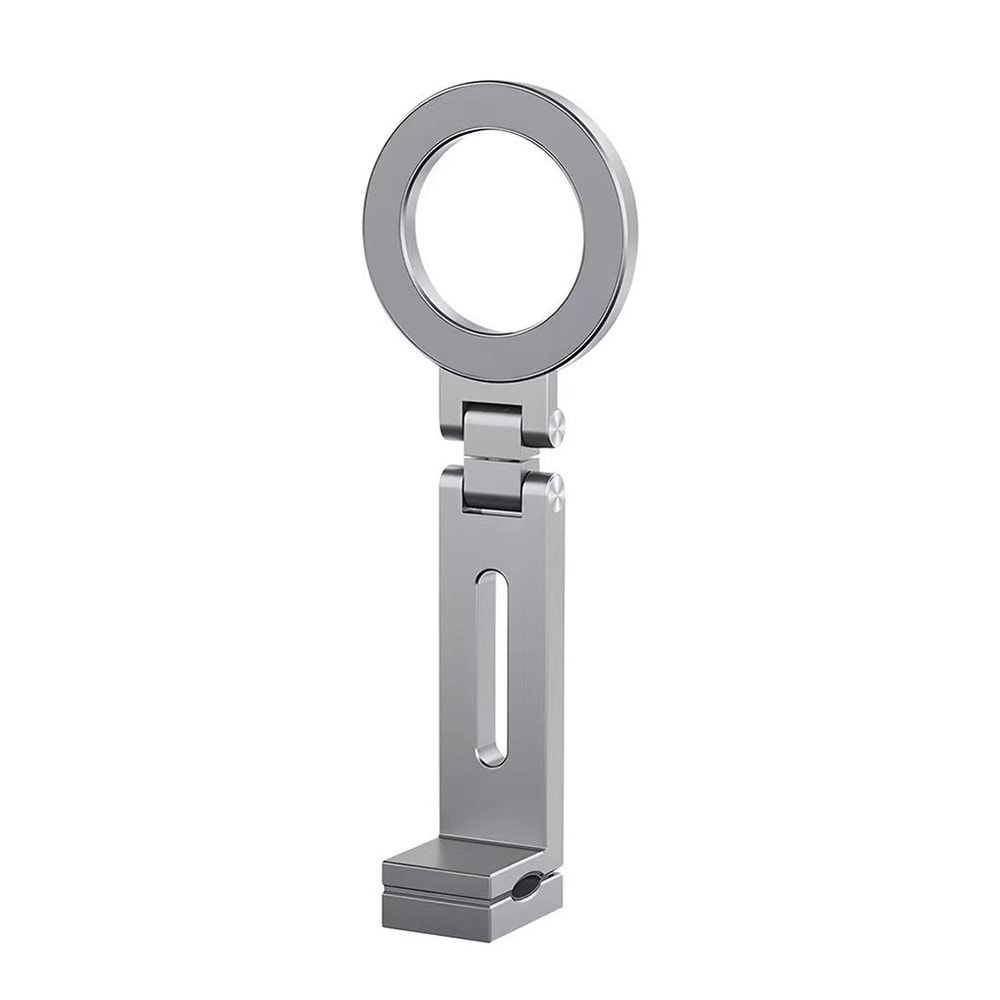 Magnetic Foldable Phone Stand MultiAxis Rotatable ABS Holder For Travel Desk And Airplane Use 5