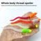 Luminous Soft Worm Fishing Lures Glowing Simulated Earthworms For Rainbow Trout Catfish And Fly Fi 4
