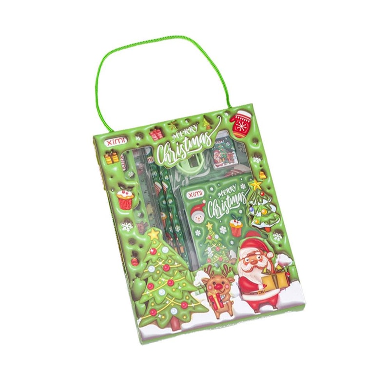 Cartoon Kids Stationery Set With Pencil Case Pencils And Erasers Perfect School Supplies Gift Box 7