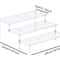 Acrylic Display Rack For Cupcakes Perfume Dolls More Transparent Trapezoidal Storage Shelf 7