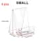 Clear Acrylic Book Stand Display Holder For Postcards Stickers And More 5