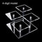 Transparent Acrylic Display Stand Jewelry Holder Shelf MultiPurpose Organizer 2