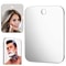Acrylic FogFree Bathroom Shower Mirror With Wall Suction Portable Shaving Makeup Mirror 1
