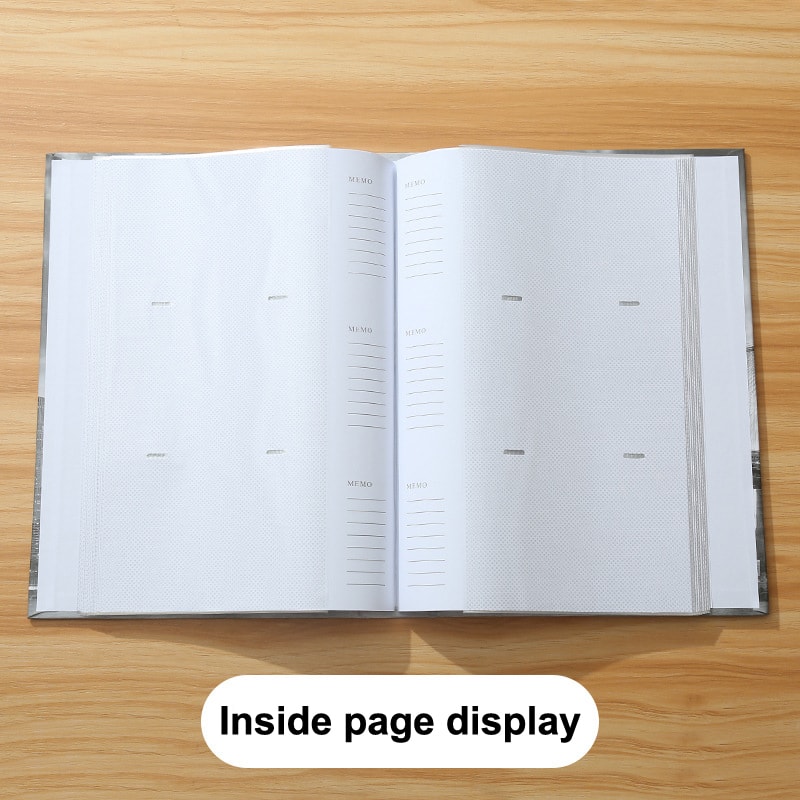 Vintage City Print Photo Album Wedding Memory Book Scrapbook Case For Photos 2