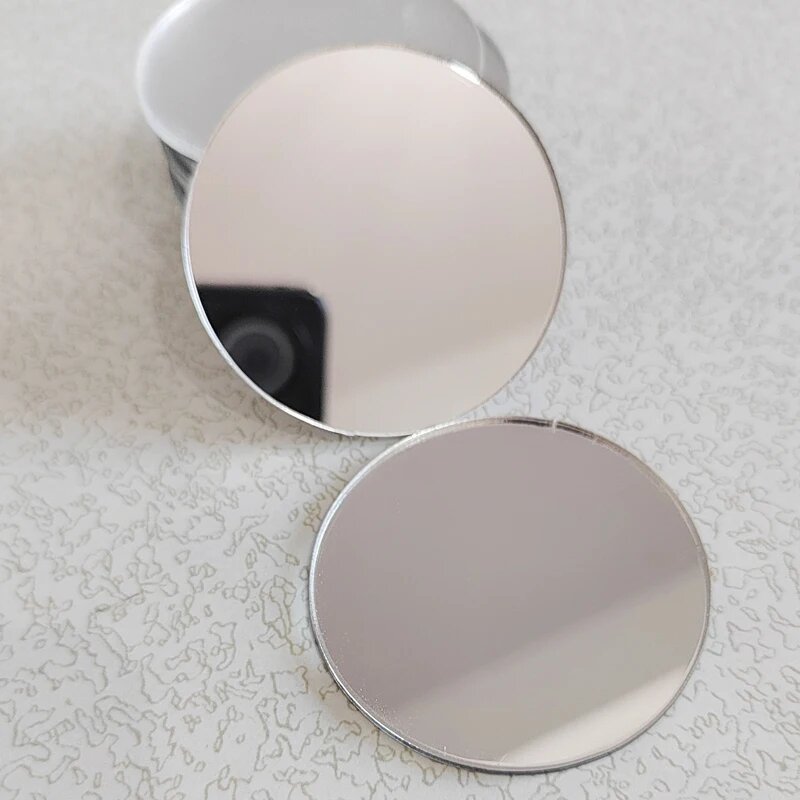 DIY SelfAdhesive Mobile Phone Case Lens Sticker Portable Makeup Mirror Decal For Smartphones 4