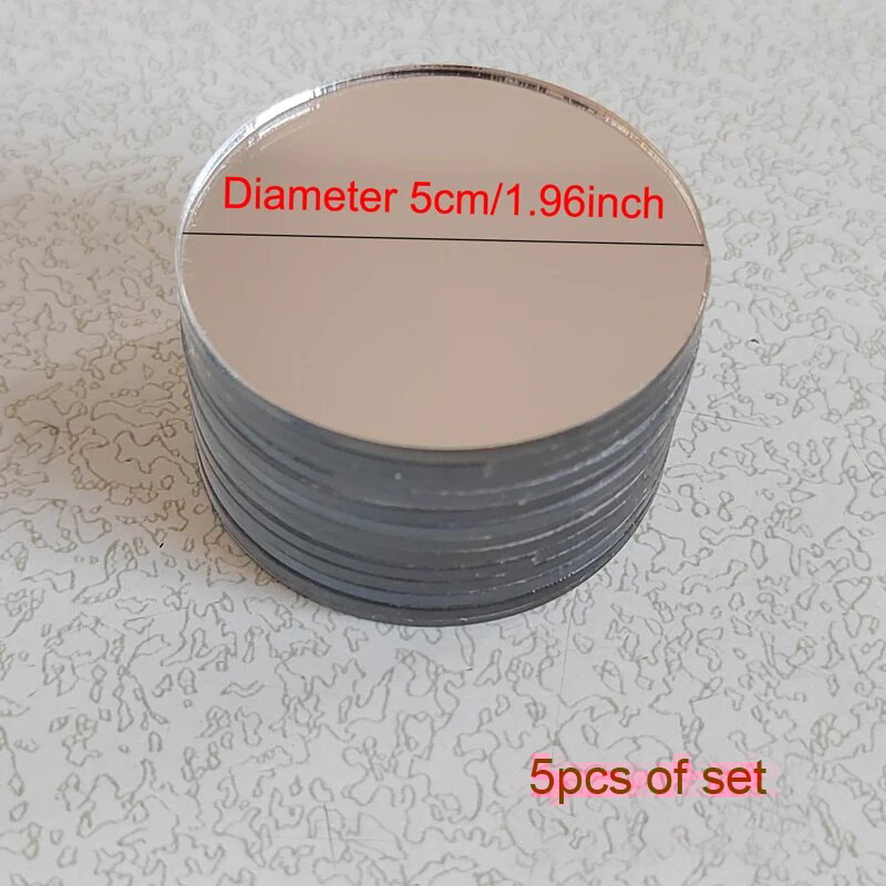 DIY SelfAdhesive Mobile Phone Case Lens Sticker Portable Makeup Mirror Decal For Smartphones 3