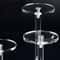 Transparent Round Acrylic Display Stand With Rectangular Base For Perfume Dolls Jewelry And Cosmeti 2