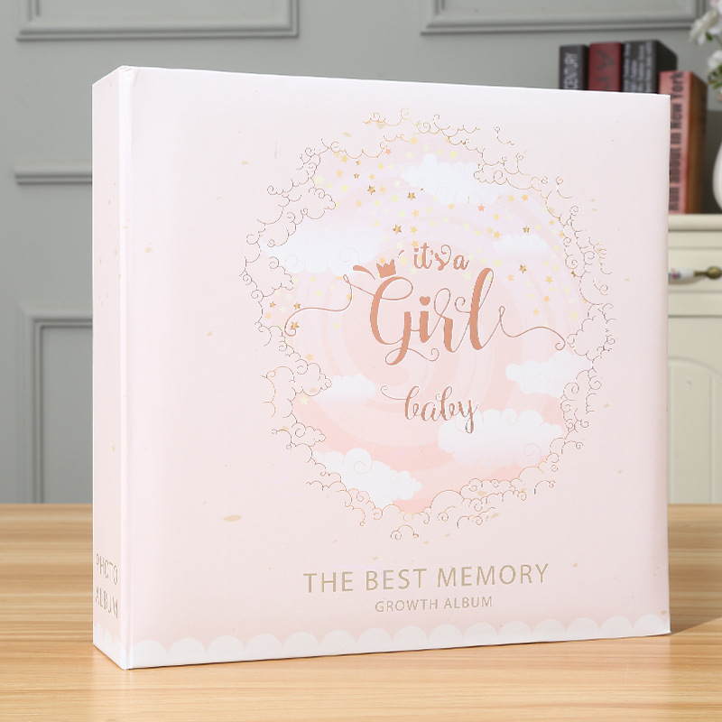 Pocket Cartoon Photo Album Baby Memory Photos Instax Collect Book Family Photocard Holder For Baby 1