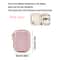 Earphone Storage Case Compact Zipper Pouch For Cables Chargers Small Tech Accessories 6
