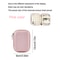 Earphone Storage Case Compact Zipper Pouch For Cables Chargers Small Tech Accessories 6