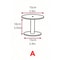 Elegant Transparent Acrylic Round Cake Stand For Desserts Cupcakes And Pastry Displays Perfect For 3