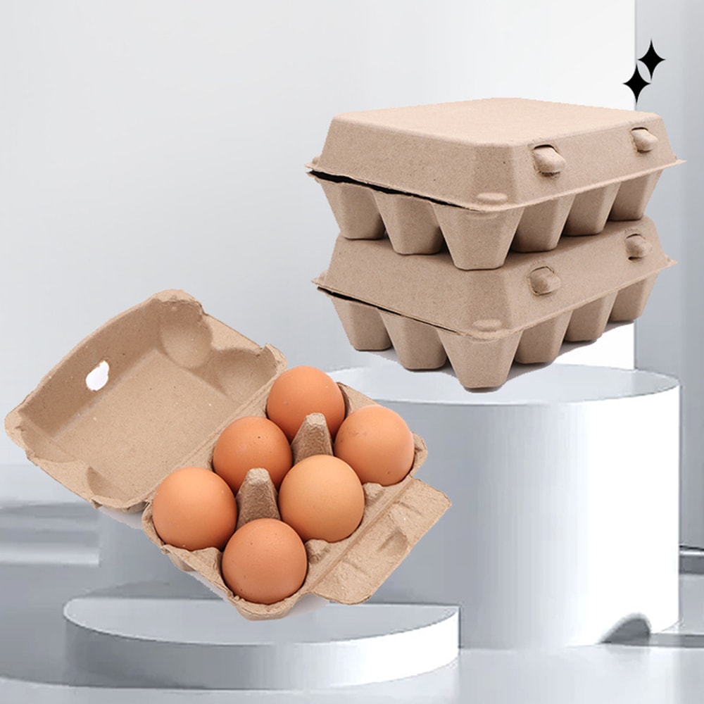 Reusable Cardboard Egg Cartons For Safe Fresh Storage Bulk Pack EcoFriendly And Durable 0