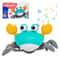 Dancing Crab Toy For Babies Interactive Crawling Escape Crab Fun Birthday Holiday Gift For Boys 0