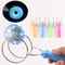 Magnetic Orbit Spinning Top Toy Creative Hand Cranked LED Luminous Spinning Toy For Kids Ideal Gif 3
