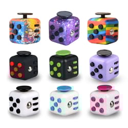 infinity stress cube – fidget decompression toy for adults & kids