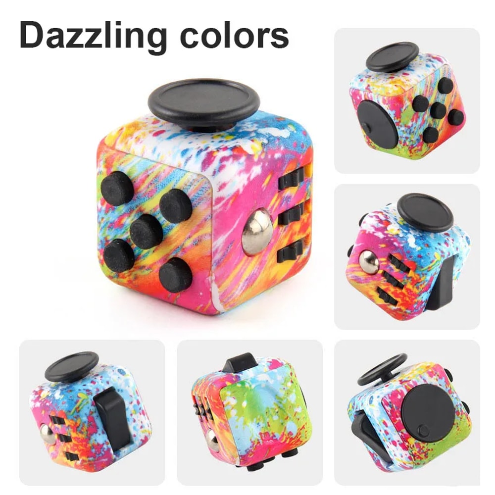 Infinity Stress Cube Fidget Decompression Toy For Adults Kids 2