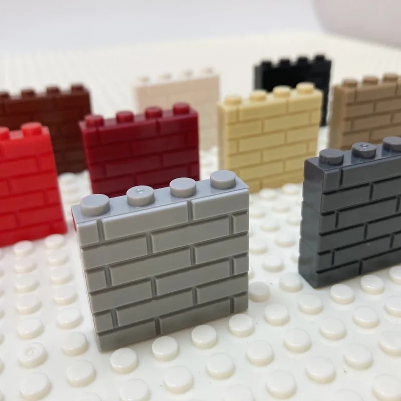 Building Block Simulation City Wall Brick Construction Set For Kids 1