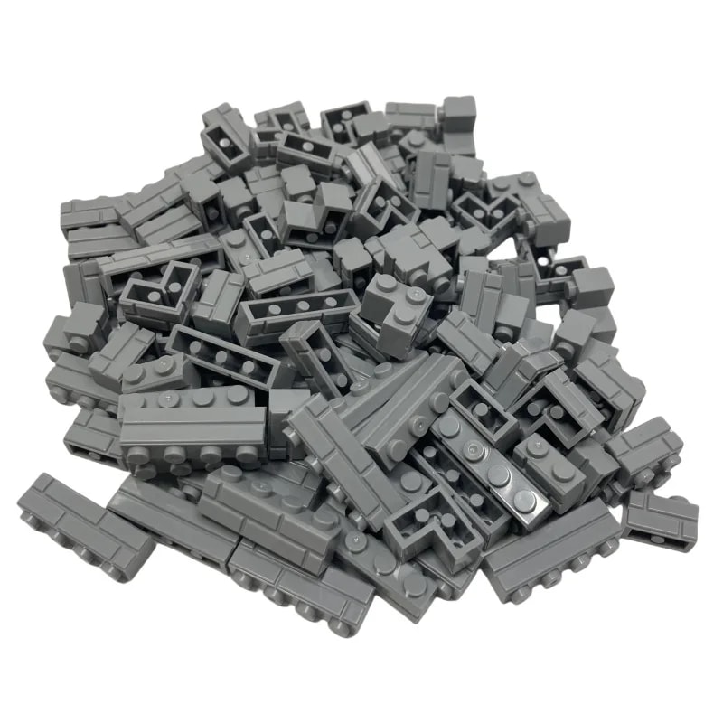 Building Block Simulation City Wall Brick Construction Set For Kids 3