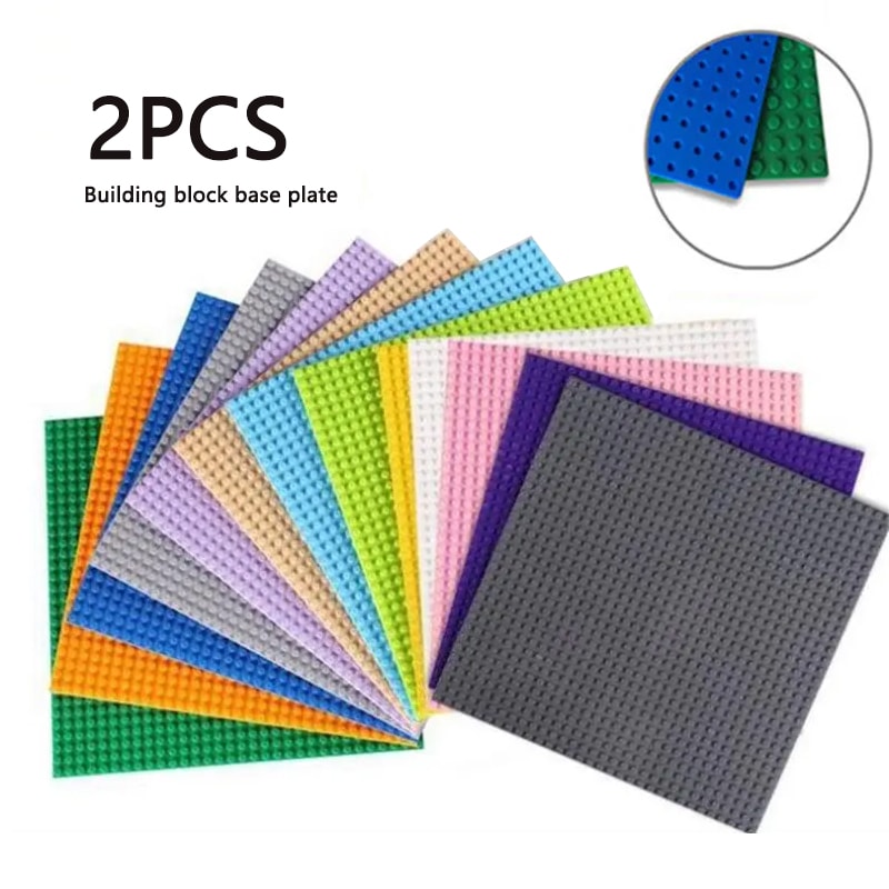 Classic Building Blocks Baseplates For Kids HighQuality Plastic Bricks Plate For DIY Toys Perfect 1