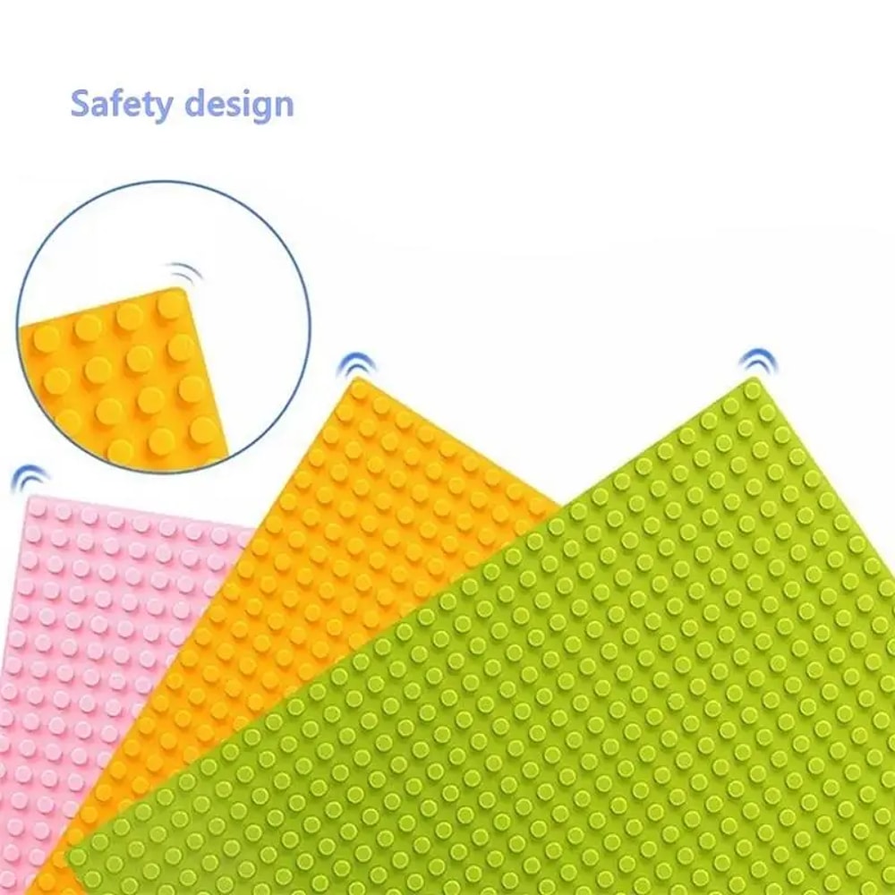Classic Building Blocks Baseplates For Kids HighQuality Plastic Bricks Plate For DIY Toys Perfect 3