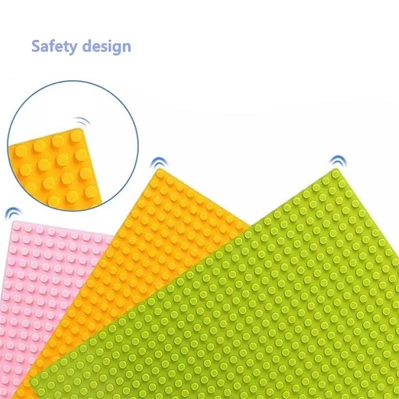 Classic Building Blocks Baseplates For Kids HighQuality Plastic Bricks Plate For DIY Toys Perfect 3
