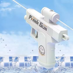 creative double sided reverse water spray gun – fun prank mini water gun for summer trick tactics