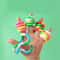 Fun Twist Music Puzzle Toy for Kids & Adults - Stress Relief & Educational Rope Knot Deformation Toy