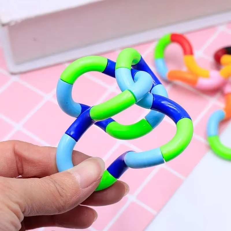 Fun Twist Music Puzzle Toy for Kids & Adults - Stress Relief & Educational Rope Knot Deformation Toy