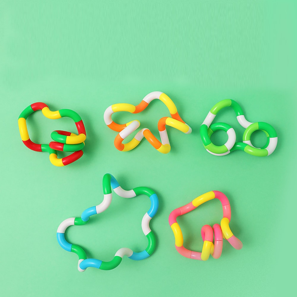 Fun Twist Music Puzzle Toy for Kids & Adults - Stress Relief & Educational Rope Knot Deformation Toy