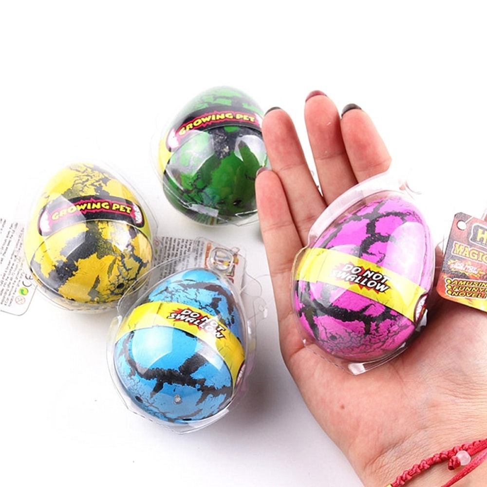 Magic Hatching Growing Dinosaur Egg Toy Educational Fun WaterGrowing Egg For Kids Dinosaur Hatchin 1