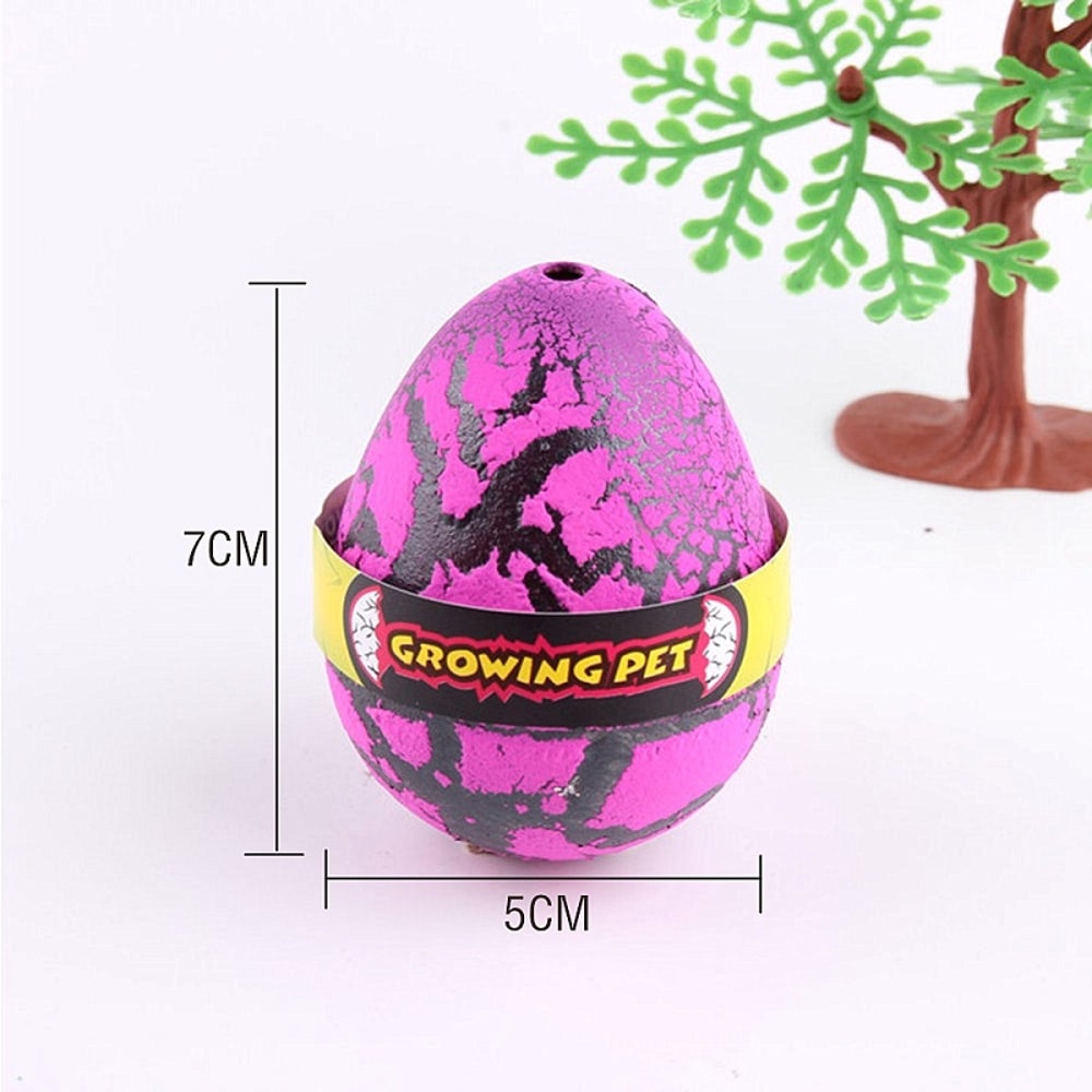 Magic Hatching Growing Dinosaur Egg Toy Educational Fun WaterGrowing Egg For Kids Dinosaur Hatchin 4
