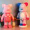 Cartoon Mini Love Bear DIY Building Block Toy with Light, Perfect Gift for Kids