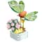 DIY Mini Butterfly Insect Potted Plant Bonsai Flower Block Decoration Building Block Figure Toy Fo 2