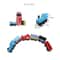 Wooden Magnetic Train Toy Set For Kids Locomotive Railway Track Vehicles Perfect Birthday Gift 5