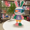 DIY Kids Toy Candy Rabbit Colorful Mini Model Desktop Decoration 0