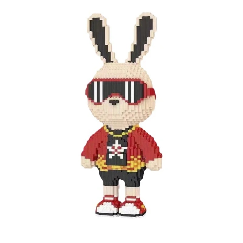 DIY Kids Toy Candy Rabbit Colorful Mini Model Desktop Decoration 2